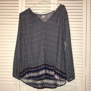 Old navy flowy shirt